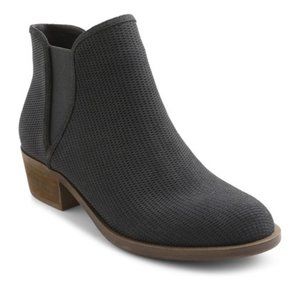 Gerona Perforated Suede Bootie